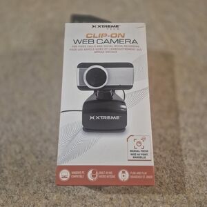 Xtreme Tech Clip-On Web Camera New